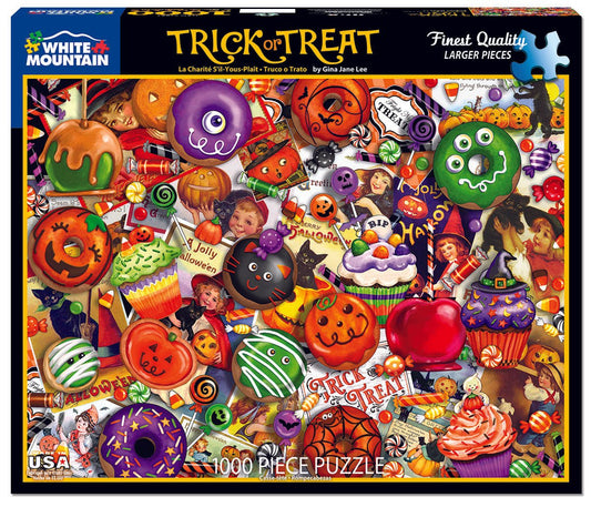 Trick or Treat (1663pz) - 1000 Piece Jigsaw Puzzle