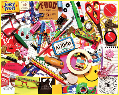 Junk Drawer (1970pz) - 1000 Piece Jigsaw Puzzle