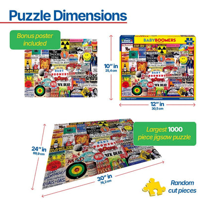 Baby Boomers (1460pz) - 1000 Pieces