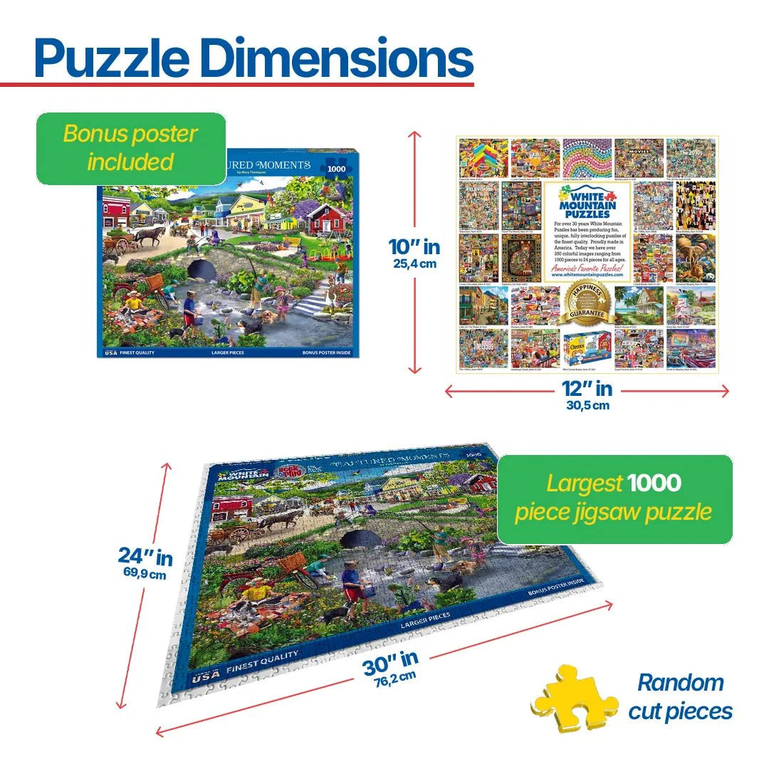 Captured Moments Seek & Find (1893pz) - 1000 Piece Jigsaw Puzzle