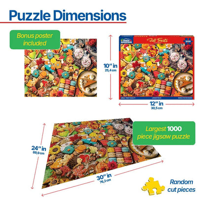 Fall Treats (1933pz) - 1000 Piece Jigsaw Puzzle