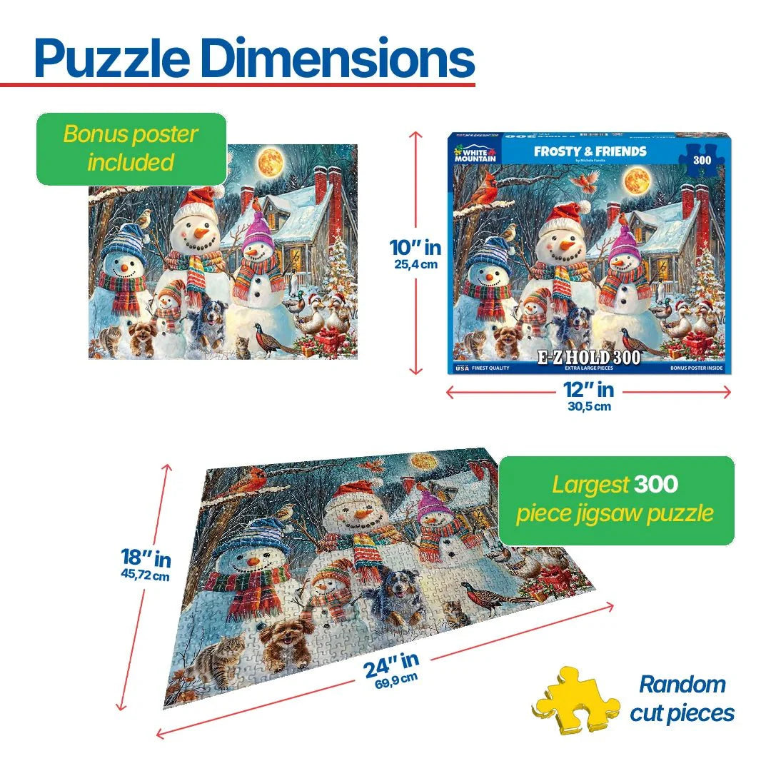 Frosty & Friends (2144pz) - 300 Piece Jigsaw Puzzle