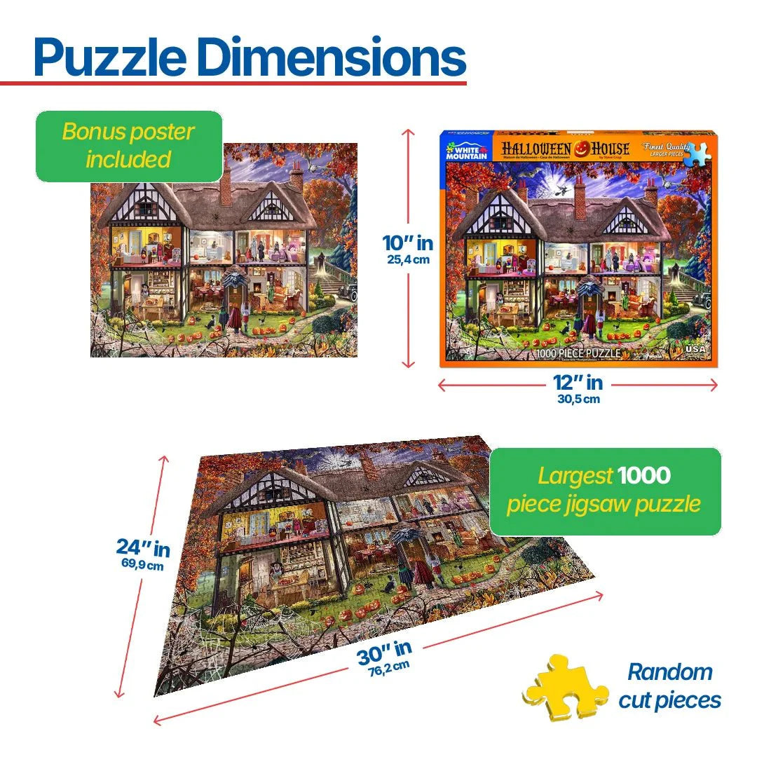 Halloween House (1290pz) - 1000 Pieces