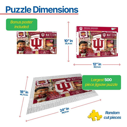 Indiana Hoosiers (950288) - 500 Pieces