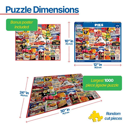 Pies (1887pz) - 1000 Piece Jigsaw Puzzle